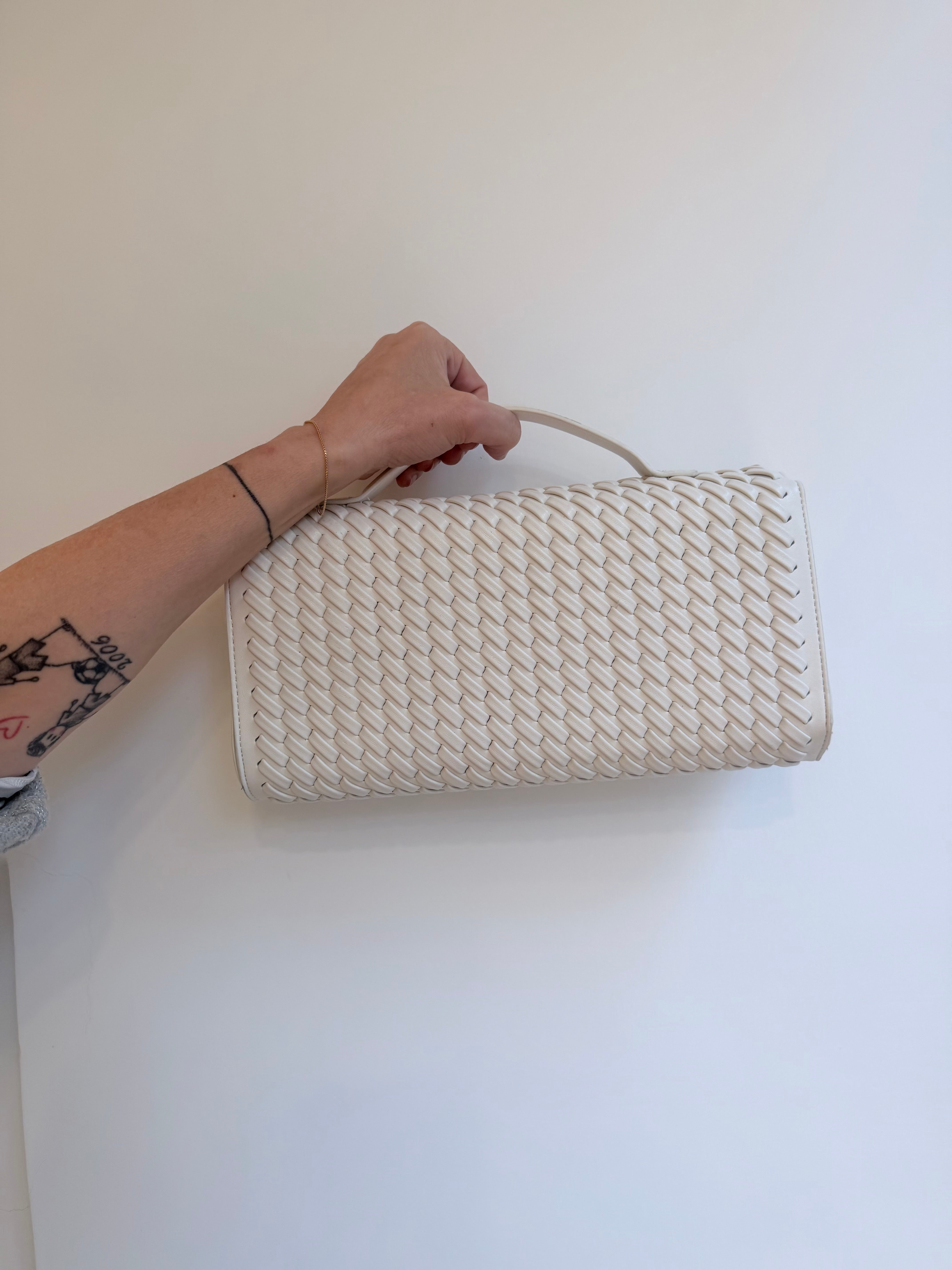 Borsa Woven Clutch