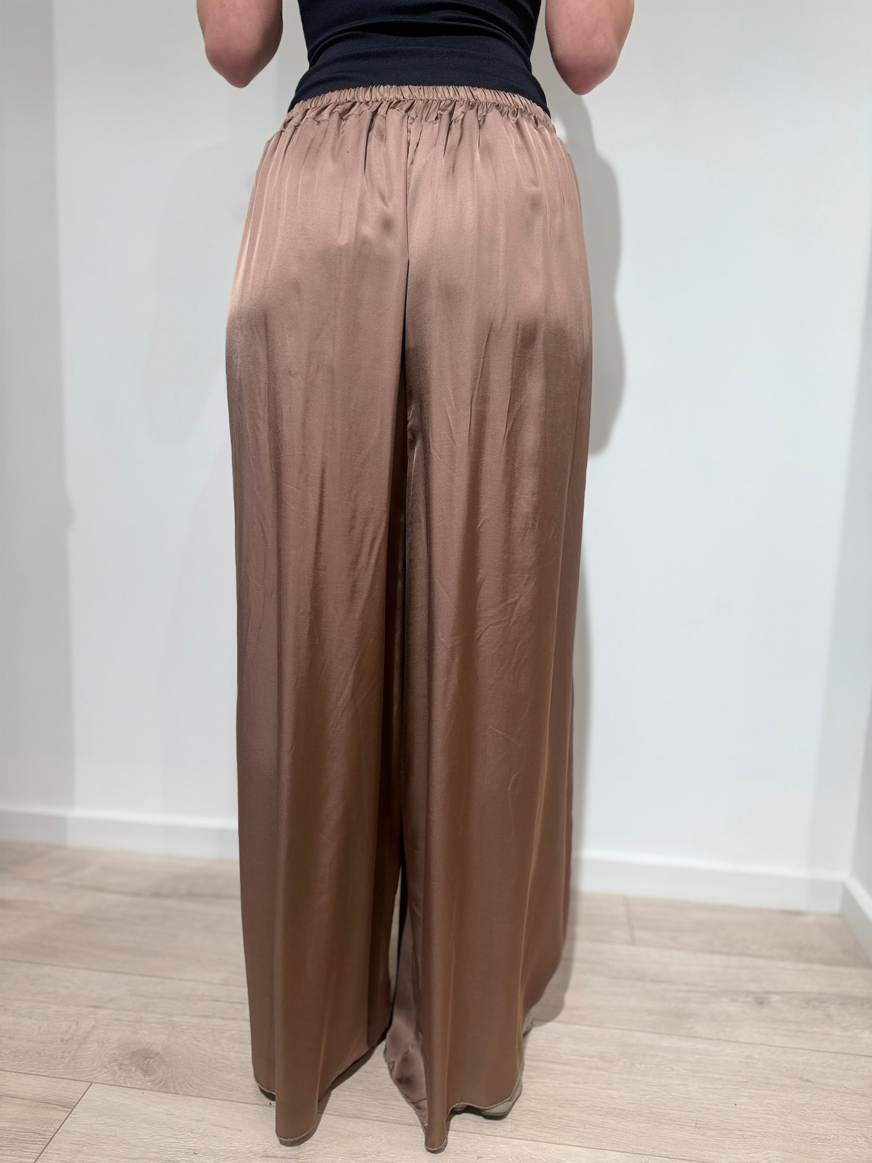 Pantalone Palazzo Satin