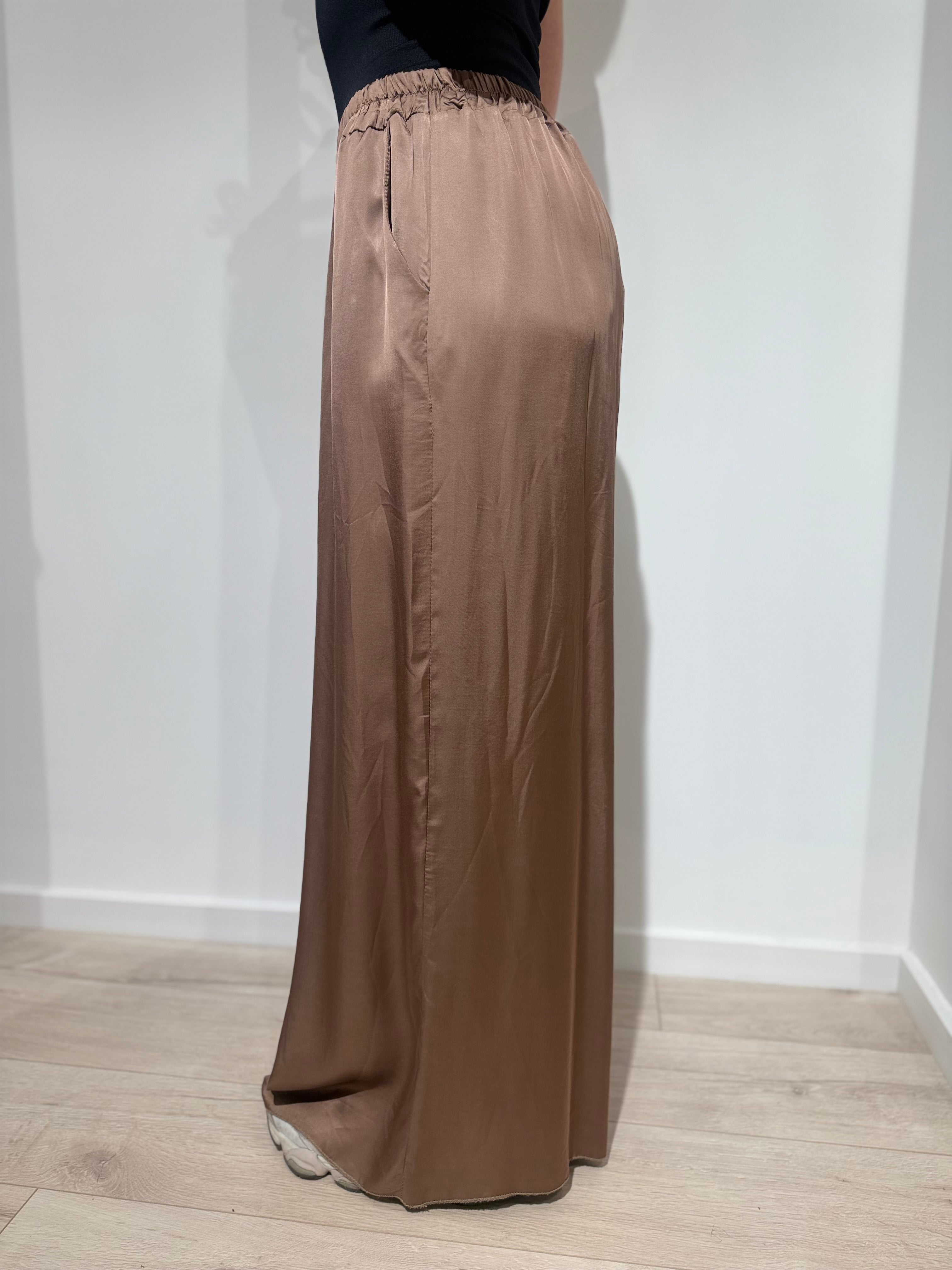Pantalone Palazzo Satin