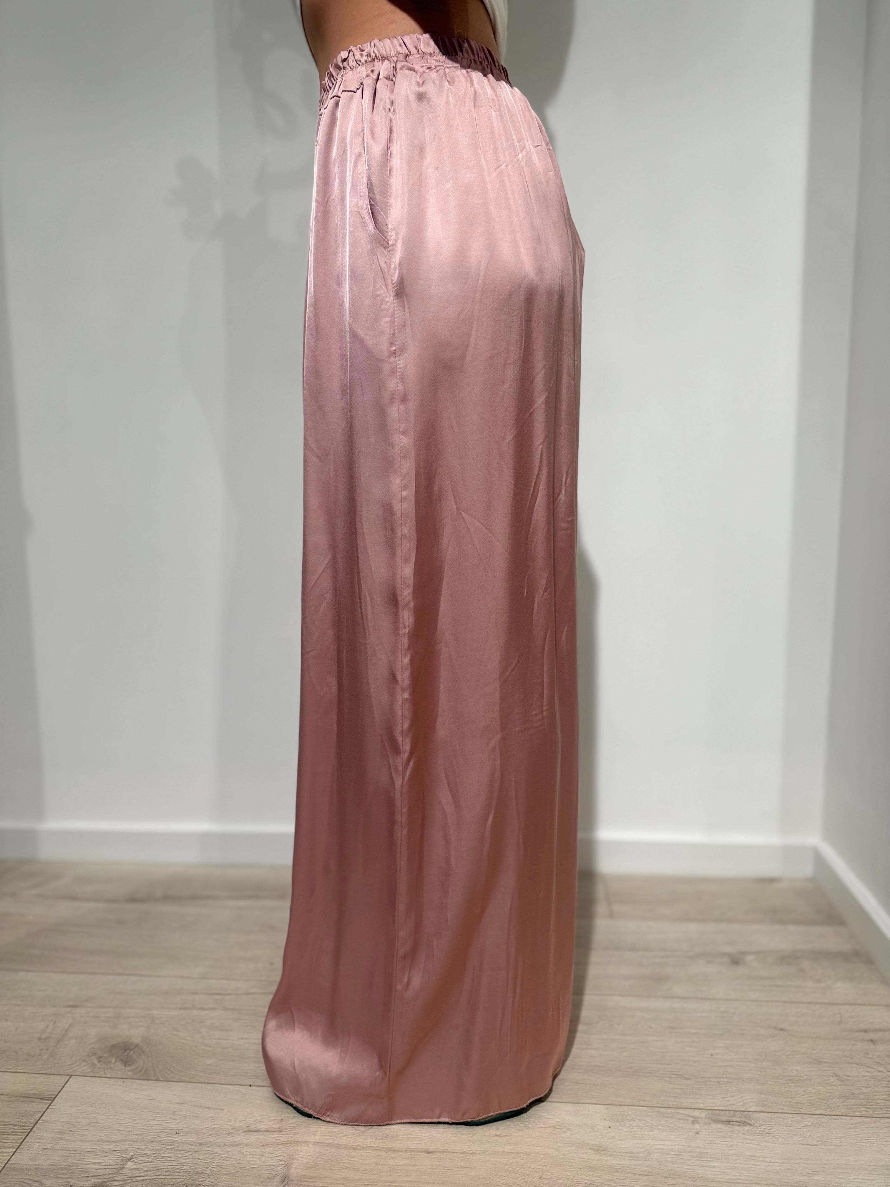 Pantalone Palazzo Satin