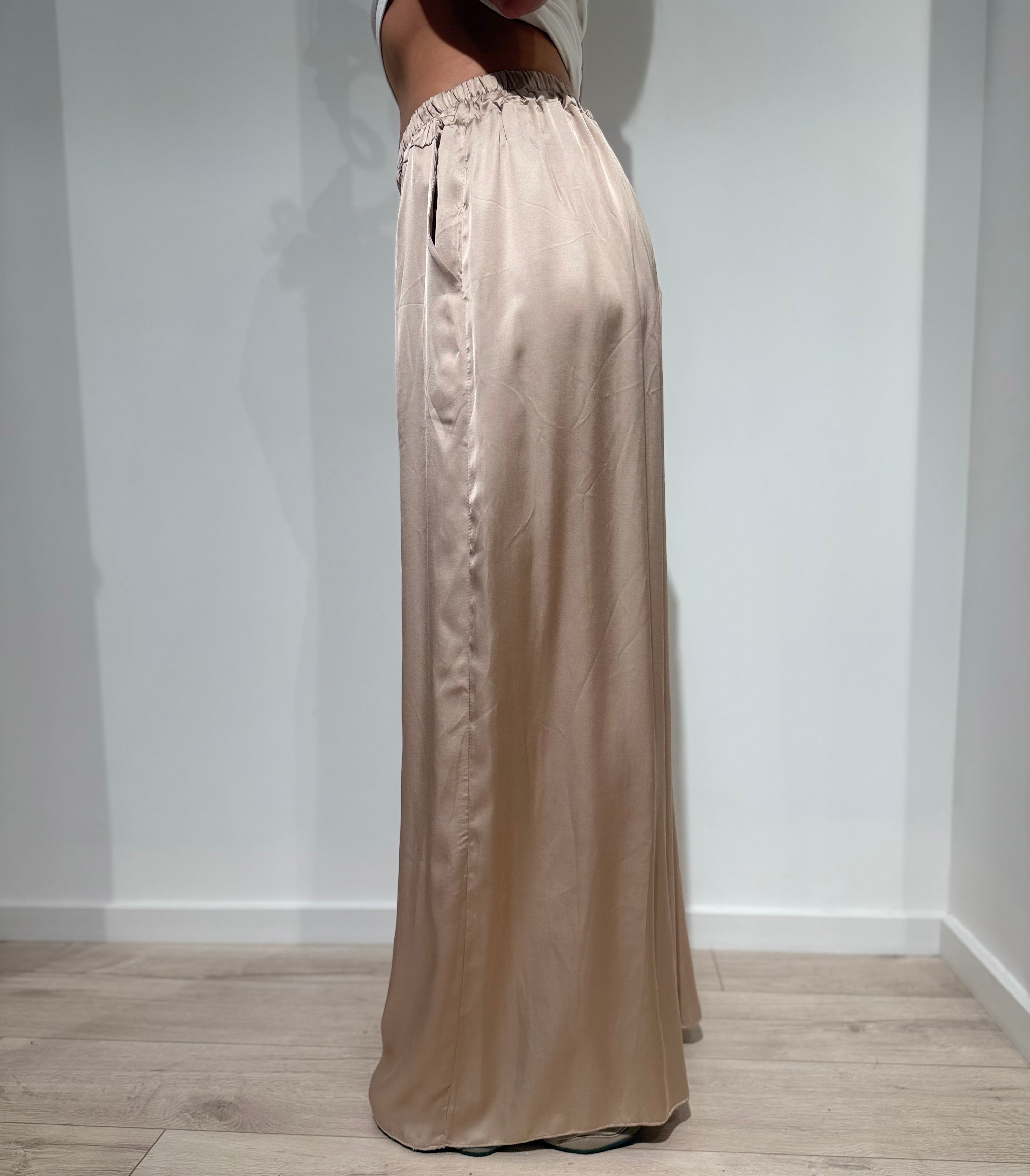 Pantalone Palazzo Satin
