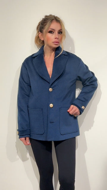 Giacca corta Navy