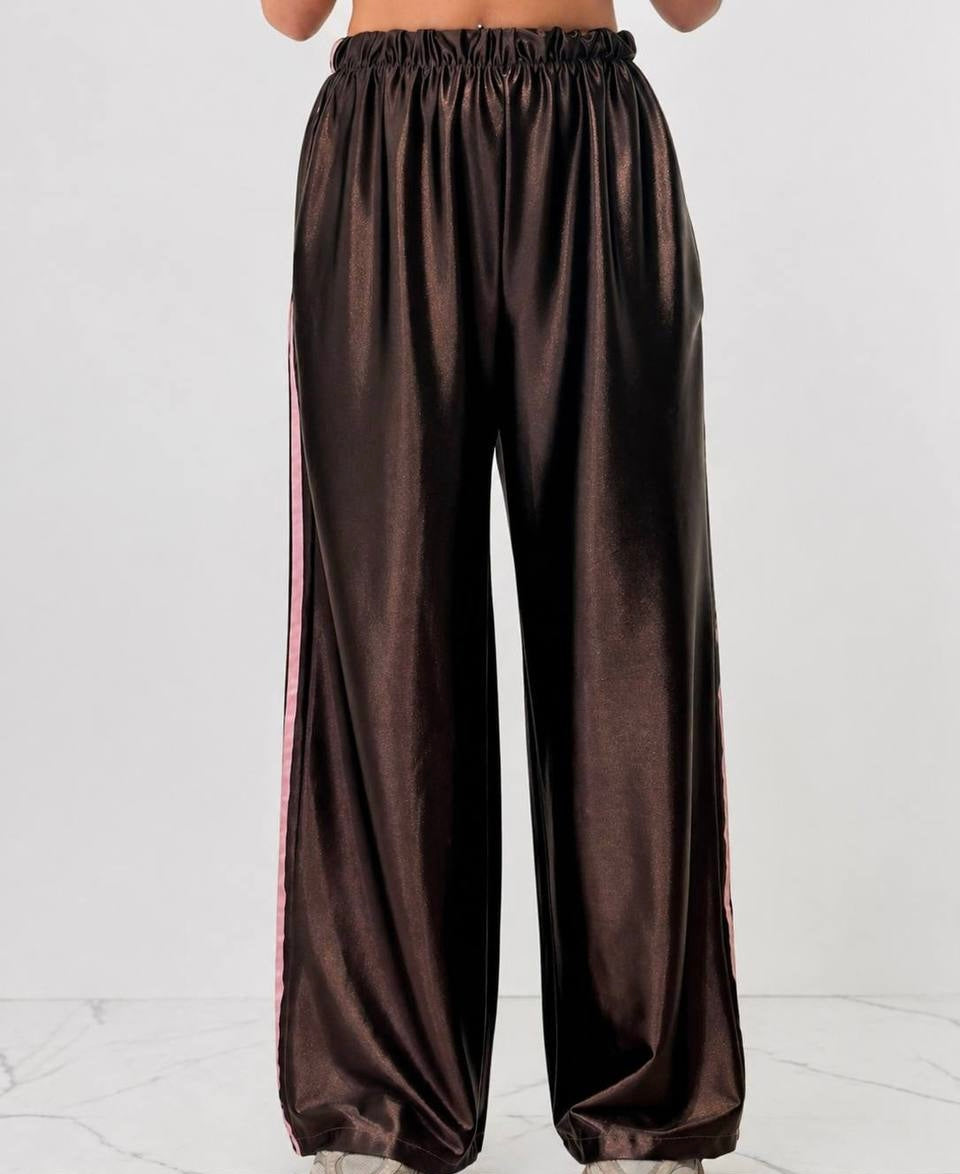 Pantalone Palazzo Satin